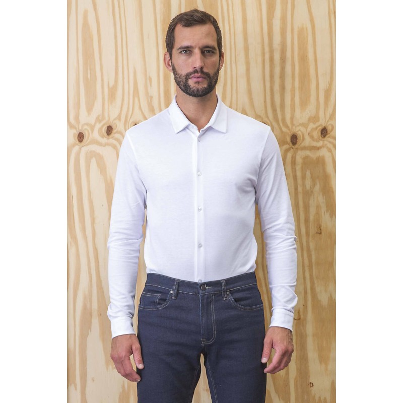 CAMISA PIQUÉ ALGODÓN ECOLÓGICO