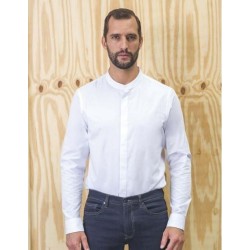 ⭐ CAMISA HOMBRE MAO TEJIDO ECOLÓGICO | Azules de Vergara