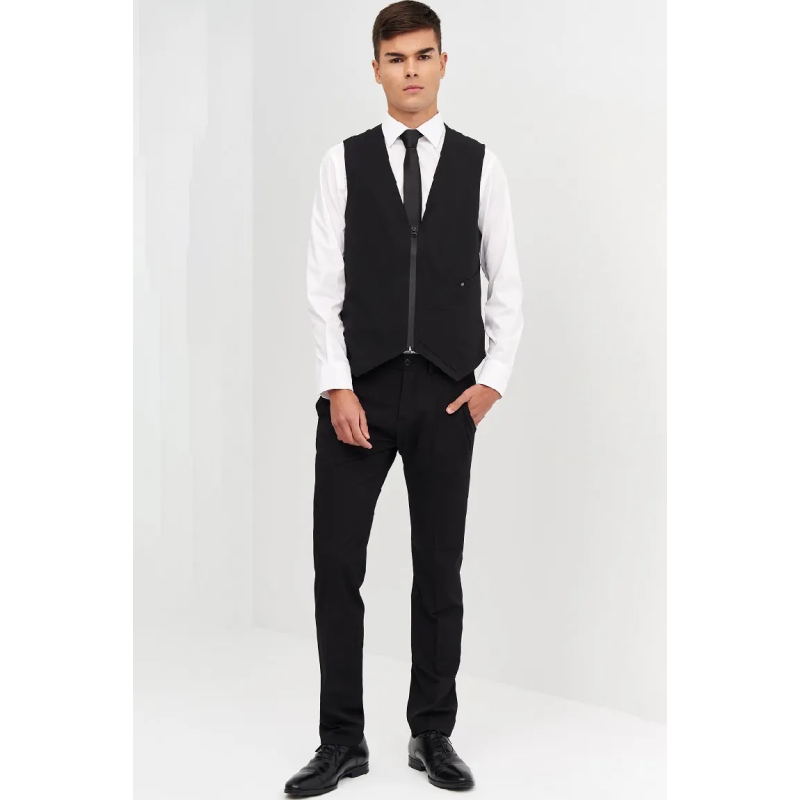 PANTALÓN DE VESTIR AJUSTADO ELÁSTICO