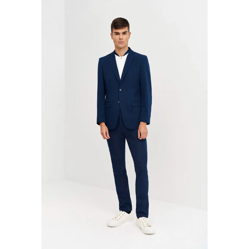 PANTALÓN DE VESTIR AJUSTADO ELÁSTICO