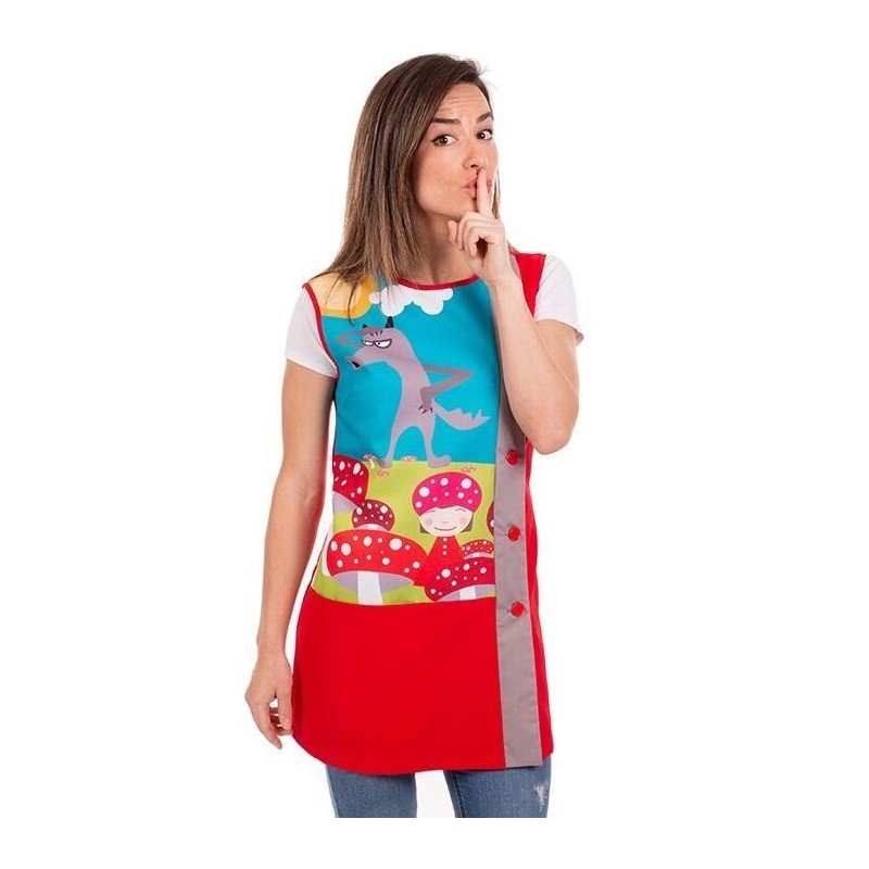 BLUSA COLEGIAL CAPERUCITA