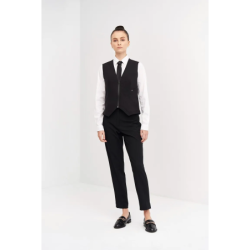 ⭐ PANTALÓN DE VESTIR MUJER CATERING | Azules de Vergara