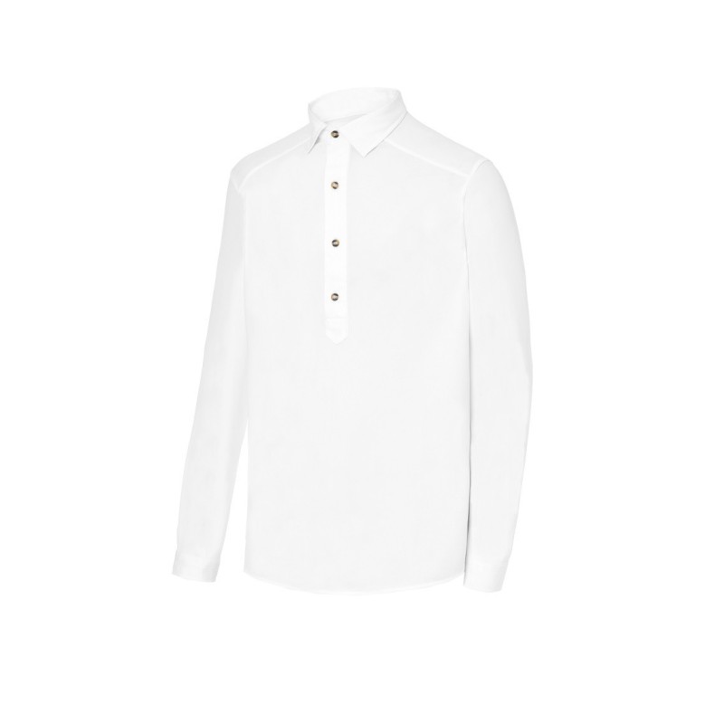 CAMISA ESTILO POLO MANGA LARGA
