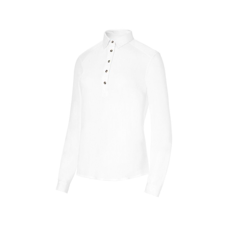 CAMISA SRA ESTILO POLO M/L