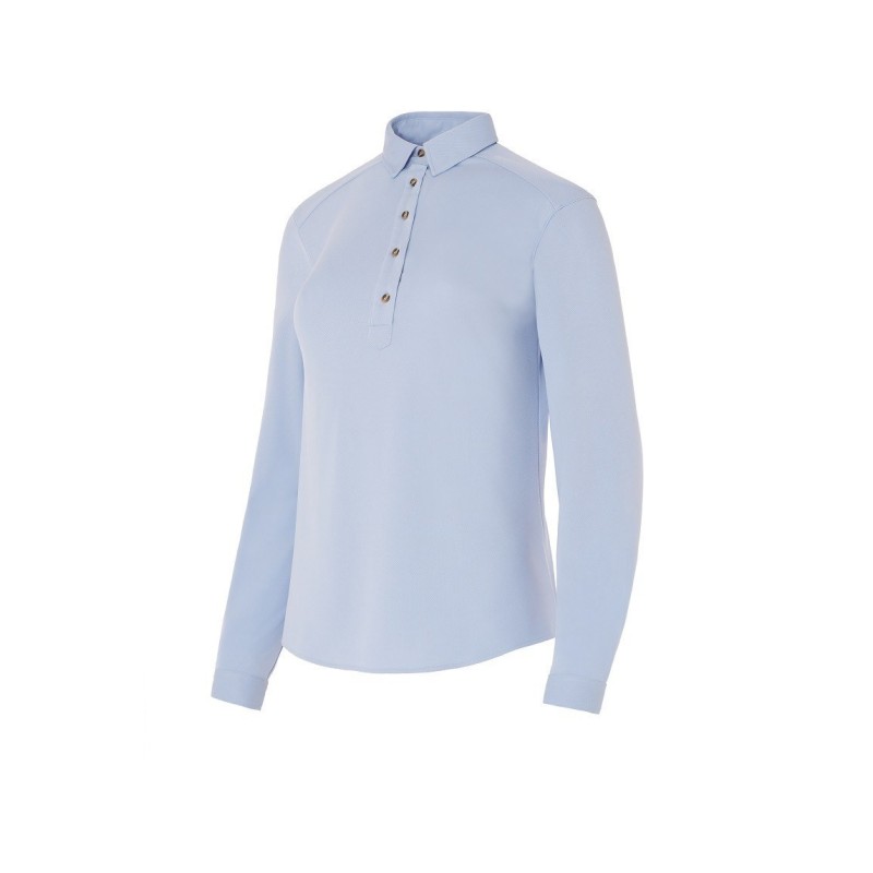 CAMISA SRA ESTILO POLO M/L