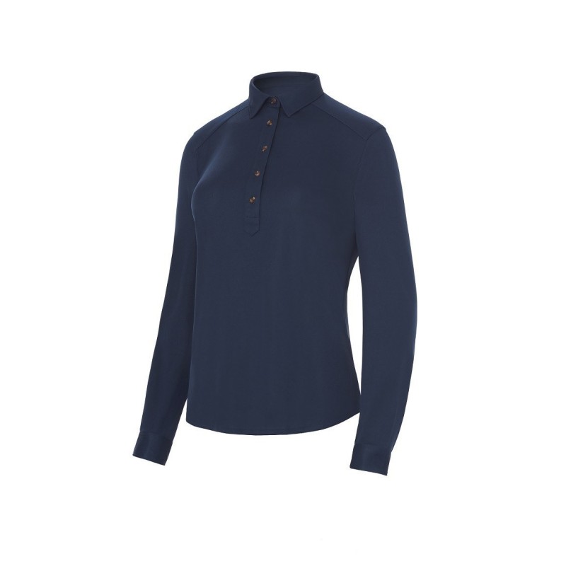 CAMISA SRA ESTILO POLO M/L