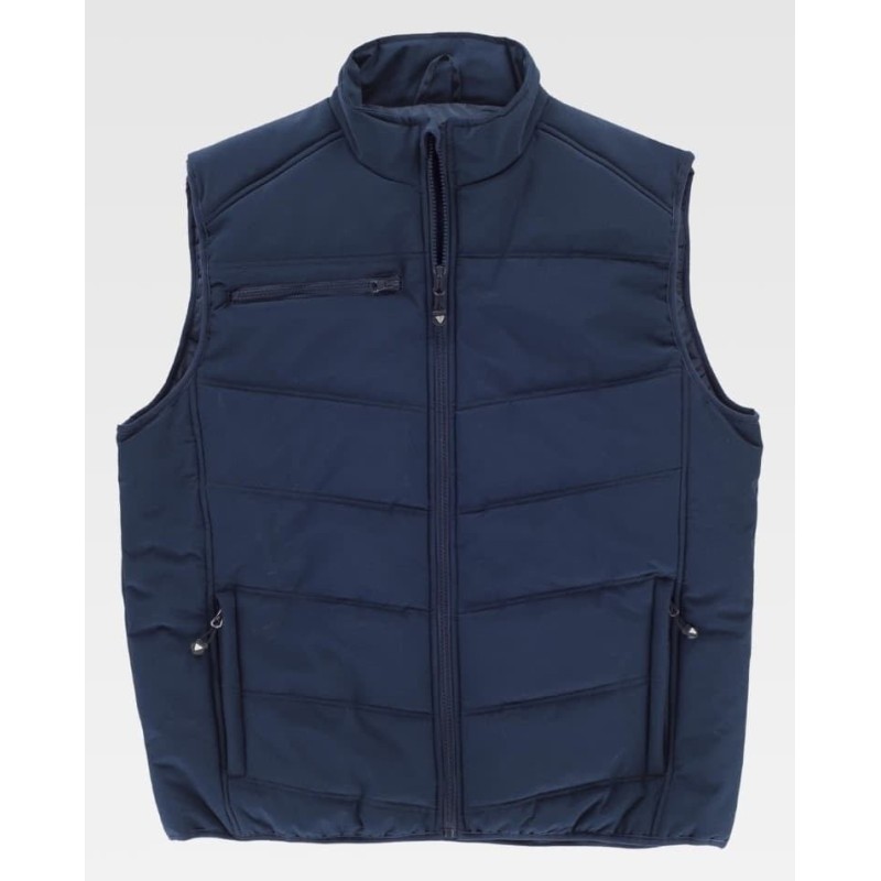 CHALECO ACOLCHADO CUELLO ALTO