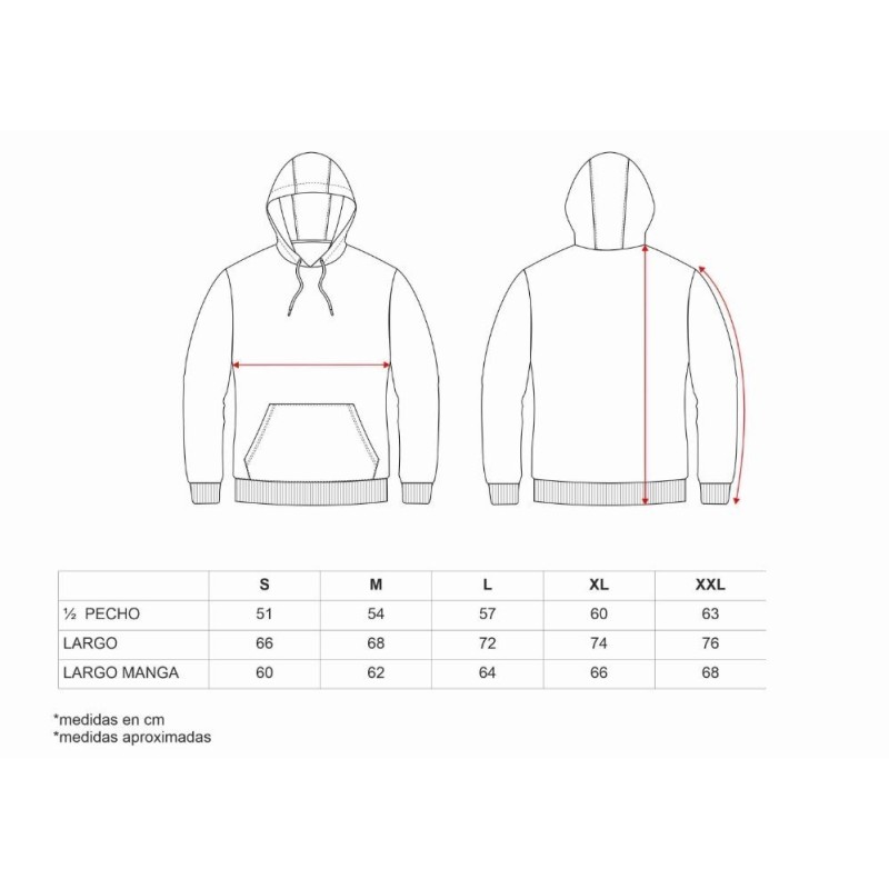 SUDADERA BÁSICA CON CAPUCHA