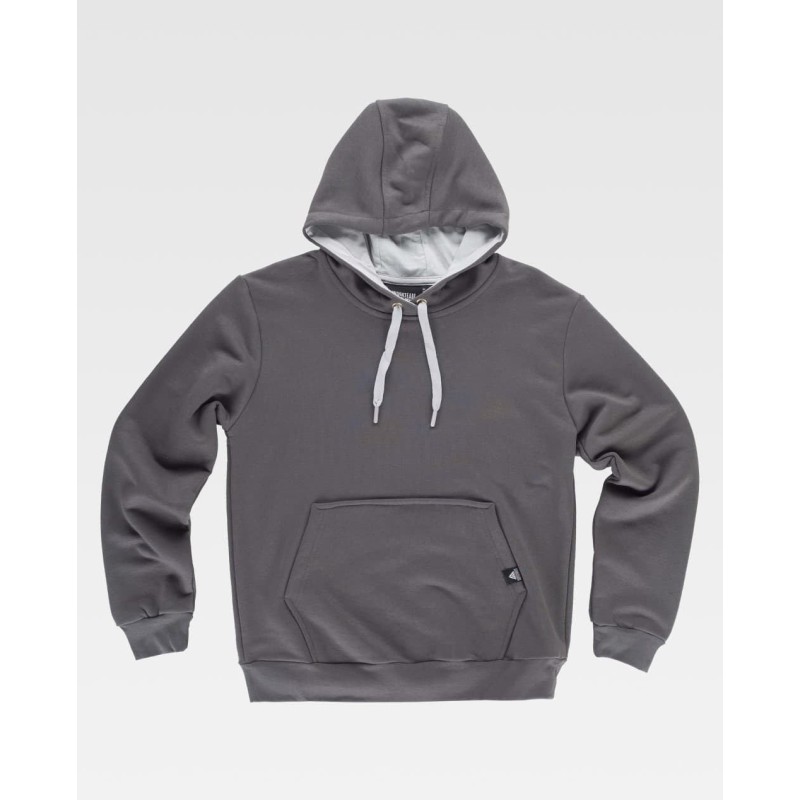 SUDADERA COMBINADA CON CAPUCHA