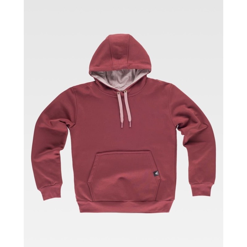 SUDADERA COMBINADA CON CAPUCHA