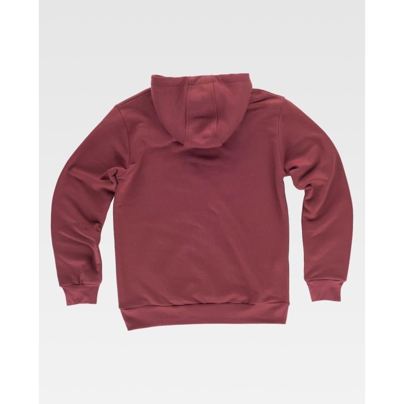 SUDADERA COMBINADA CON CAPUCHA