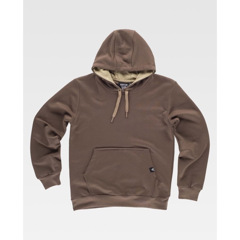 SUDADERA COMBINADA CON CAPUCHA