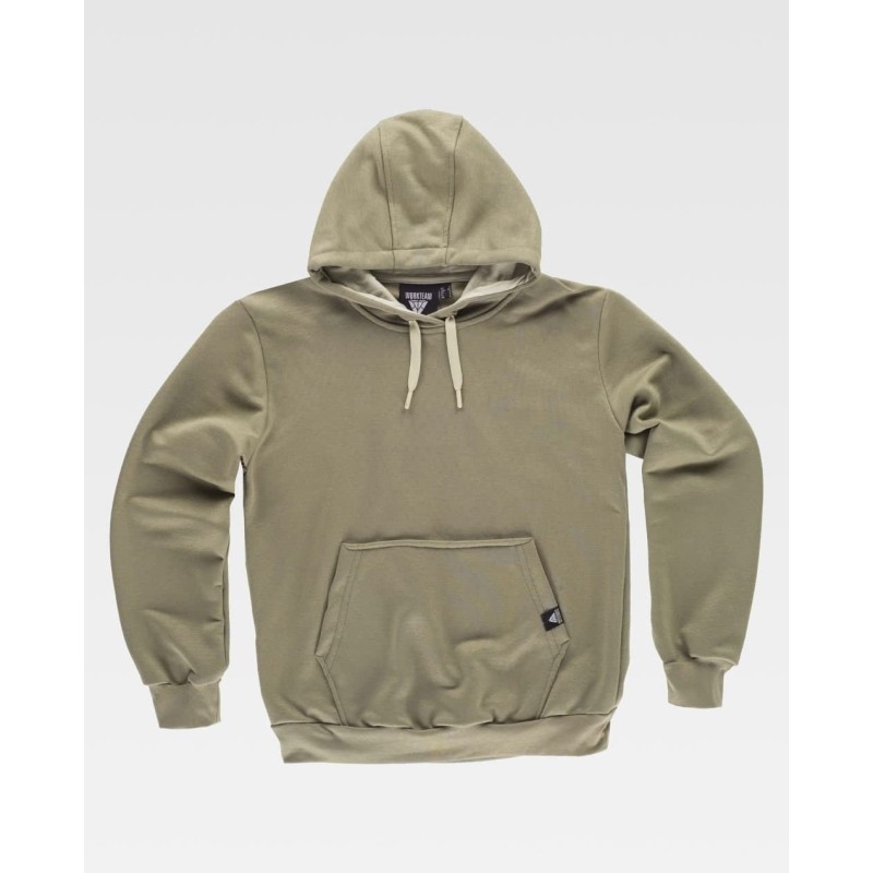 SUDADERA COMBINADA CON CAPUCHA