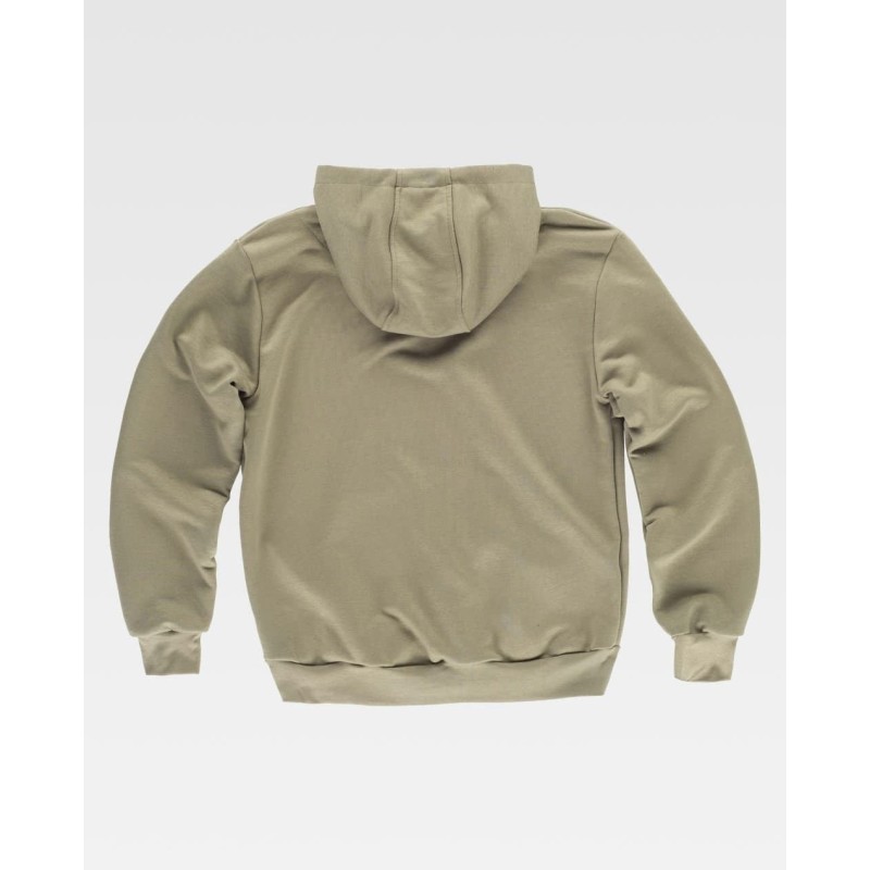 SUDADERA COMBINADA CON CAPUCHA