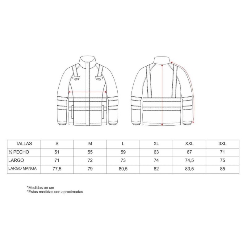 CHAQUETA IGNÍFUGA ESD AV