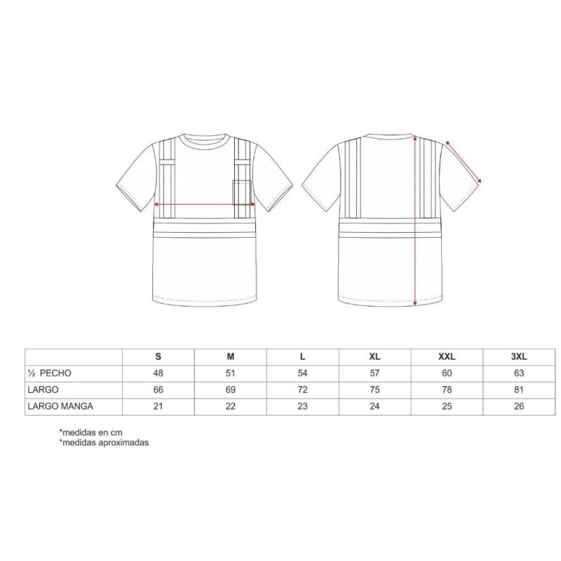 CAMISETA MANGA CORTA AV