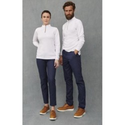 ⭐ POLO UNISEX CUELLO MAO | Azules de Vergara