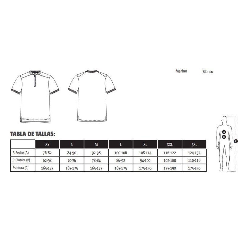 POLO UNISEX CUELLO MAO MANGA CORTA