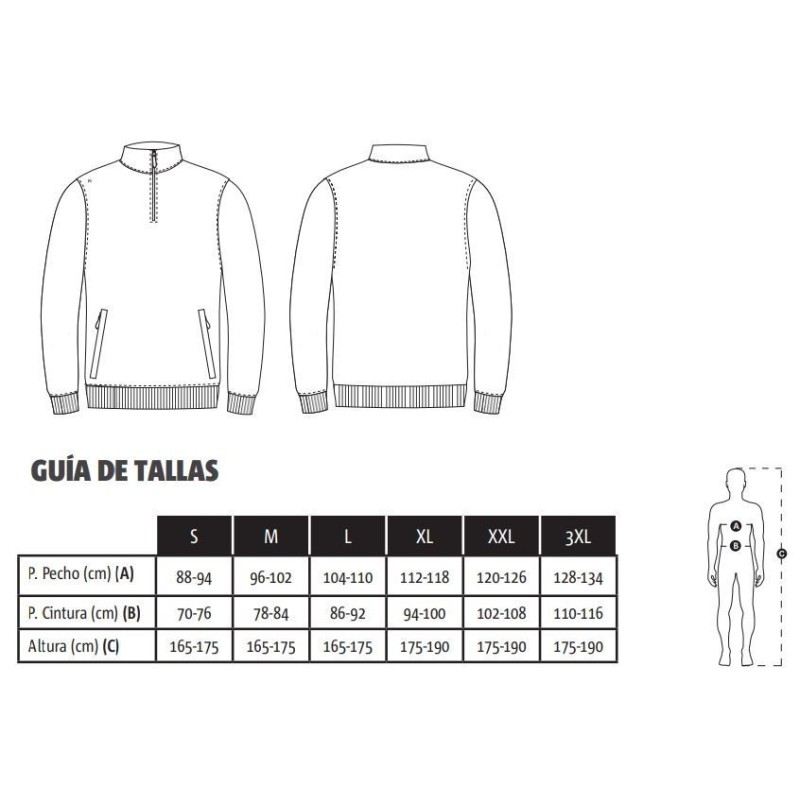 JERSEY UNISEX CUELLO ALTO