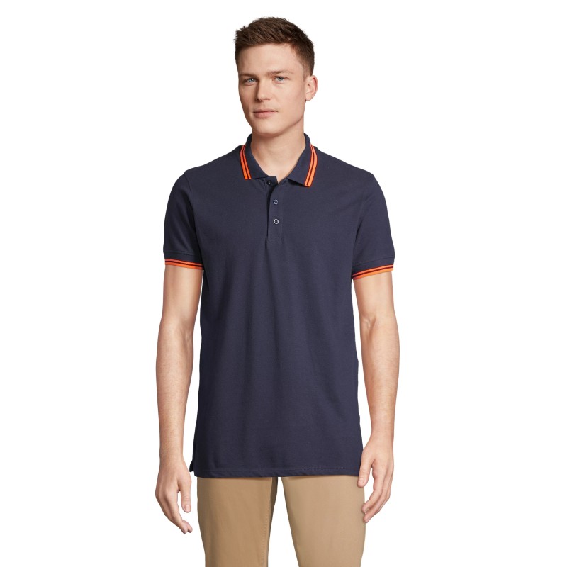 POLO HOMBRE ALGODÓN ESTILO MODERNO