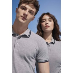 ⭐ POLO MUJER COMBINADO 100% ALGODÓN | Azules de Vergara