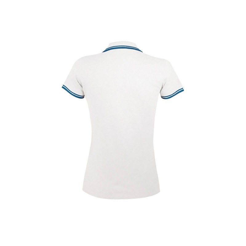 POLO MUJER COMBINADO 100% ALGODÓN