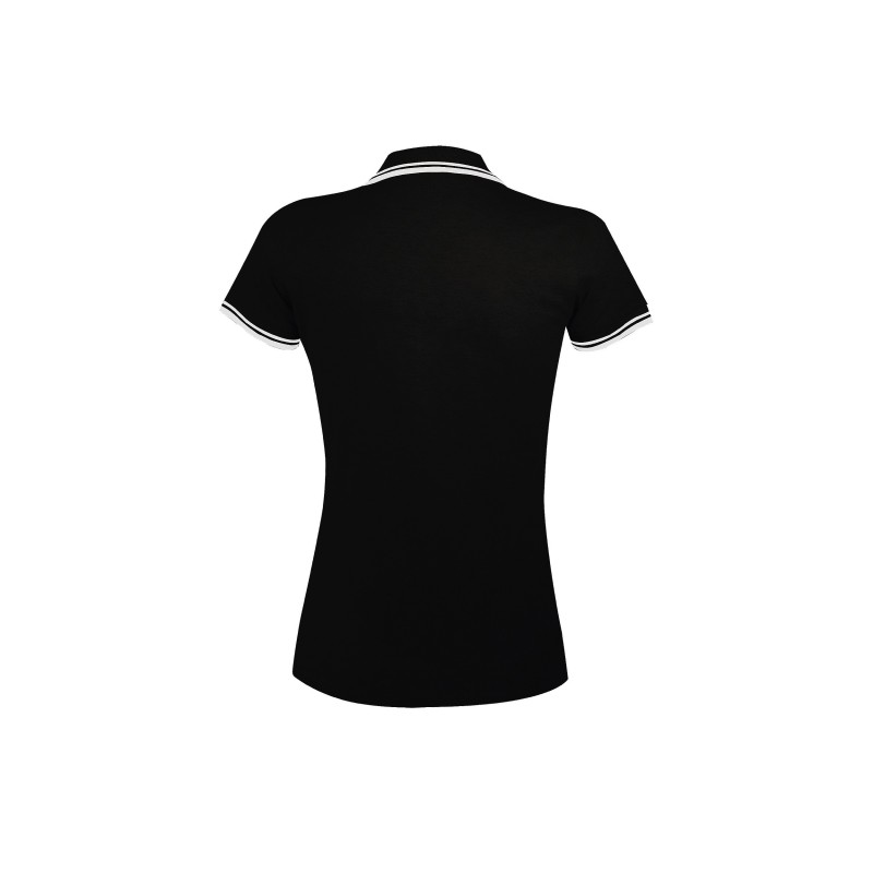 POLO MUJER COMBINADO 100% ALGODÓN