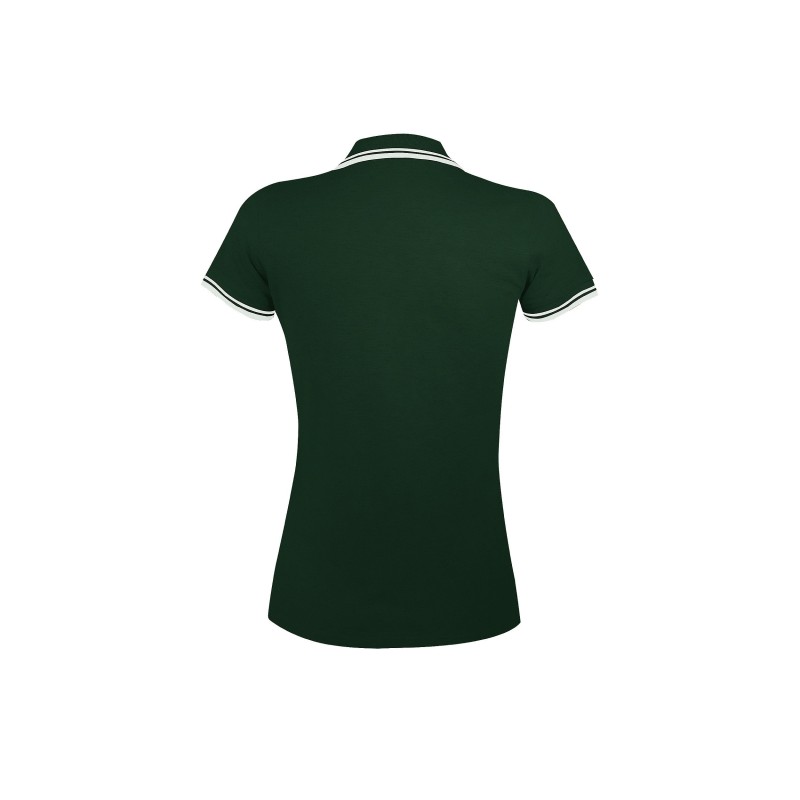 POLO MUJER COMBINADO 100% ALGODÓN