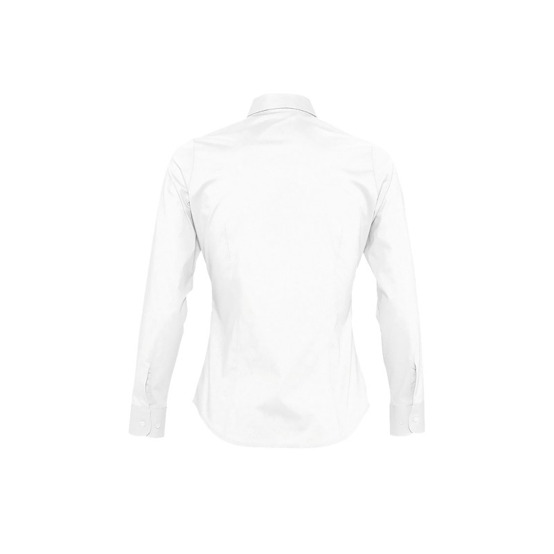 CAMISA MUJER ELASTANO MANGA LARGA