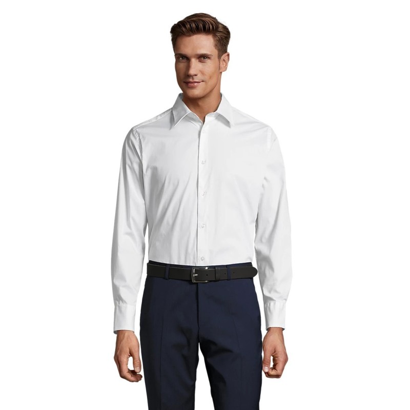CAMISA MANGA LARGA HOMBRE ELASTANO
