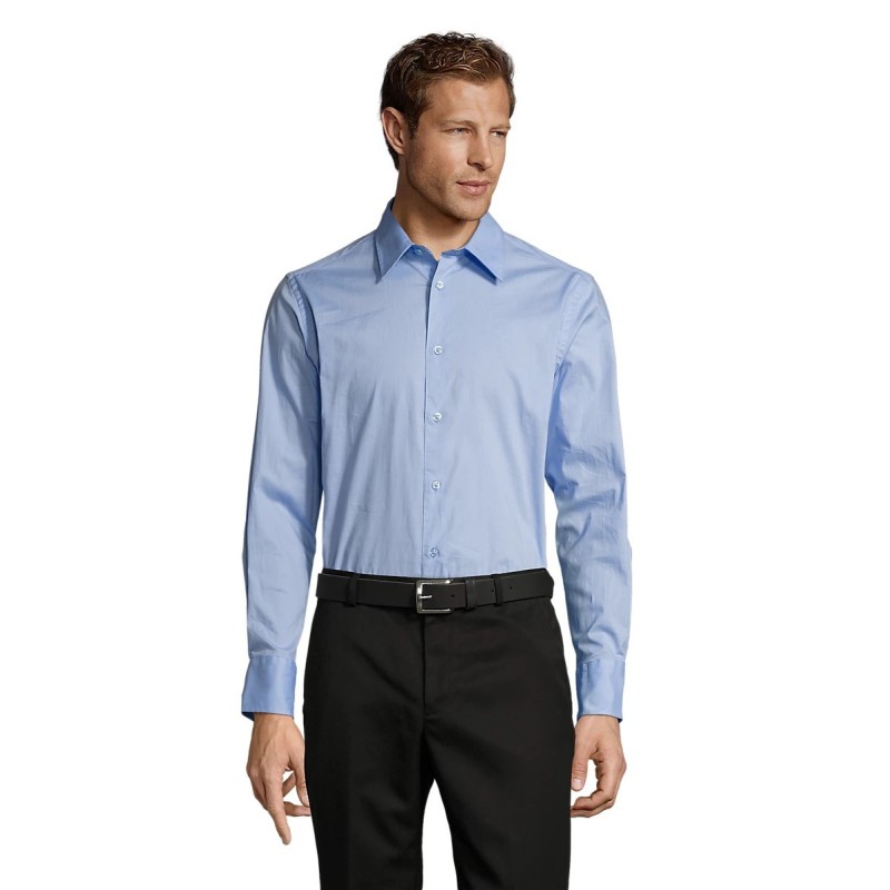 CAMISA MANGA LARGA HOMBRE ELASTANO