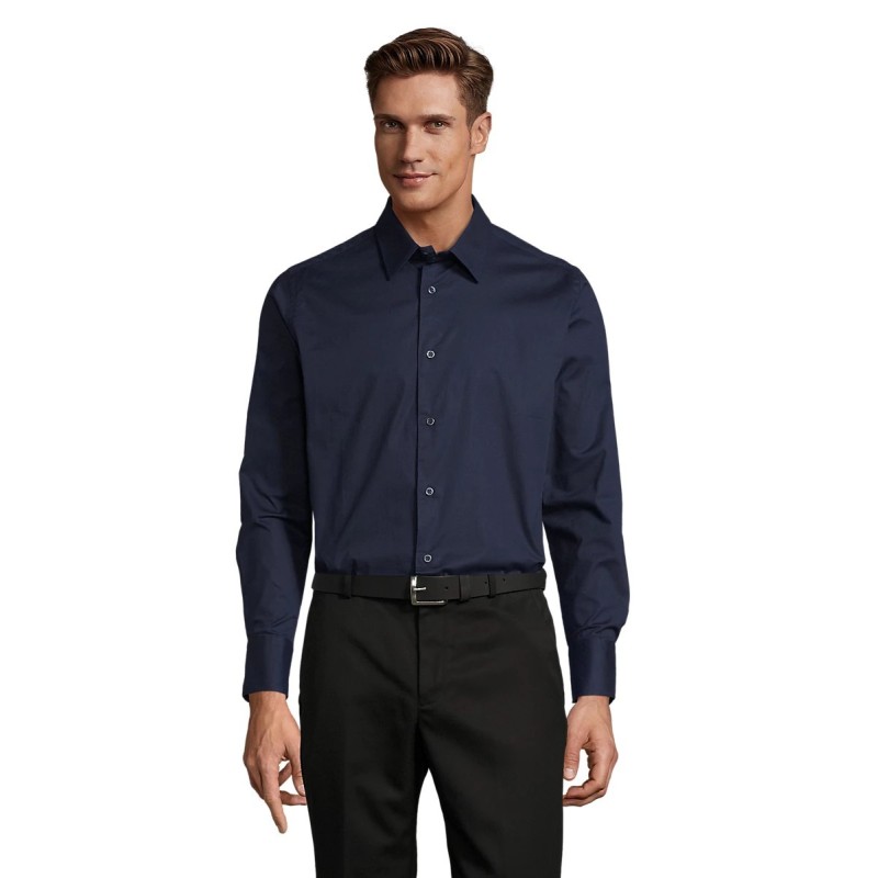 CAMISA MANGA LARGA HOMBRE ELASTANO