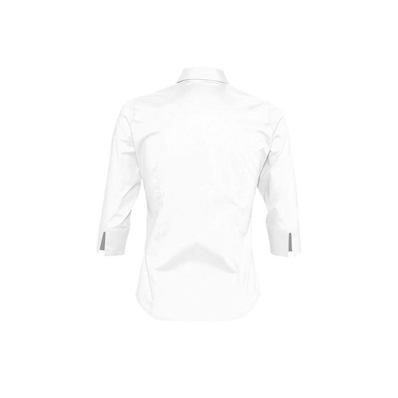 CAMISA MUJER ELASTANO MANGA 3/4