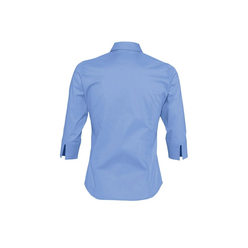 CAMISA MUJER ELASTANO MANGA 3/4