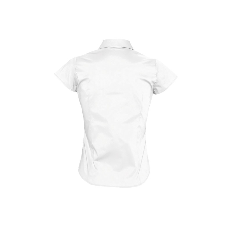 CAMISA MUJER ELASTANO MANGA CORTA