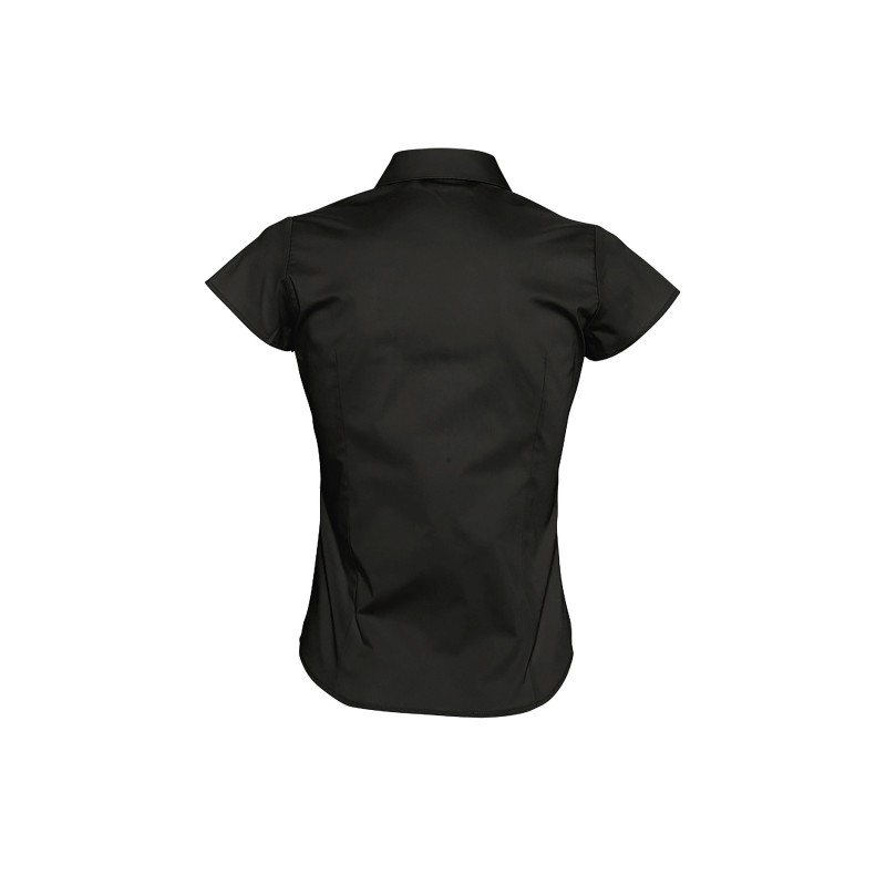 CAMISA MUJER ELASTANO MANGA CORTA