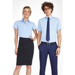 ⭐ CAMISA MANGA CORTA HOMBRE ELASTANO | Azules de Vergara