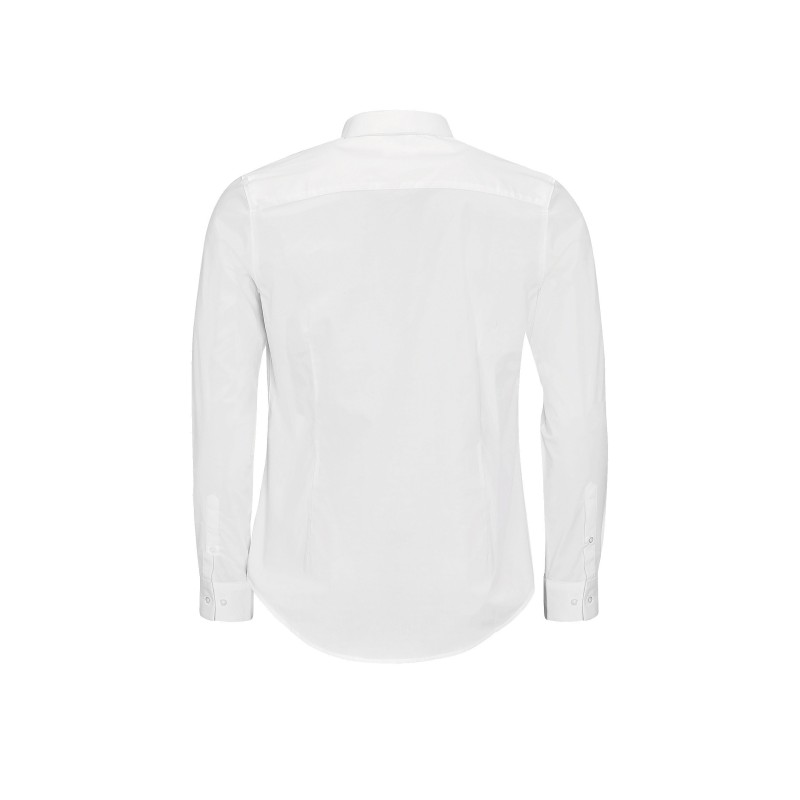 CAMISA SLIM FIT ELASTANO MANGA LARGA