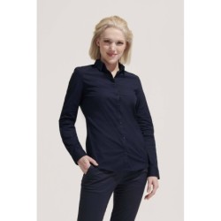 ⭐ CAMISA MUJER ELASTANO SLIM FIT | Azules de Vergara