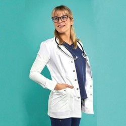 ⭐ BATA CORTA ENTALLADA PARA MUJER | Azules de Vergara