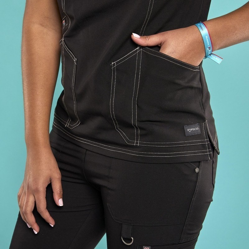 CASACA MUJER STRETCH MULTIBOLSILLOS