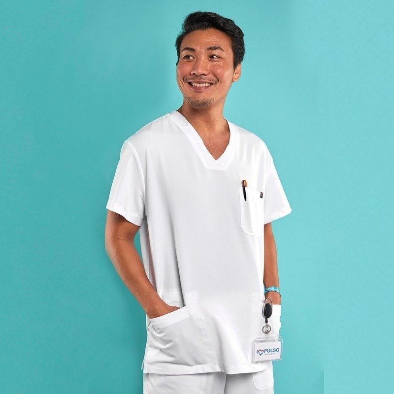 CASACA HOMBRE STRETCH ANTIBACTERIANA