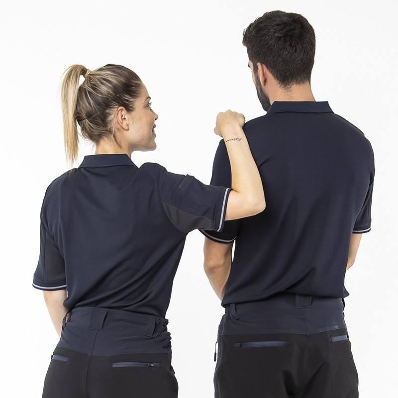 POLO LABORAL TRANSPIRABLE MANGA CORTA