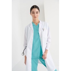 ⭐ BATA MUJER BLANCA CON BOTONES | Azules de Vergara