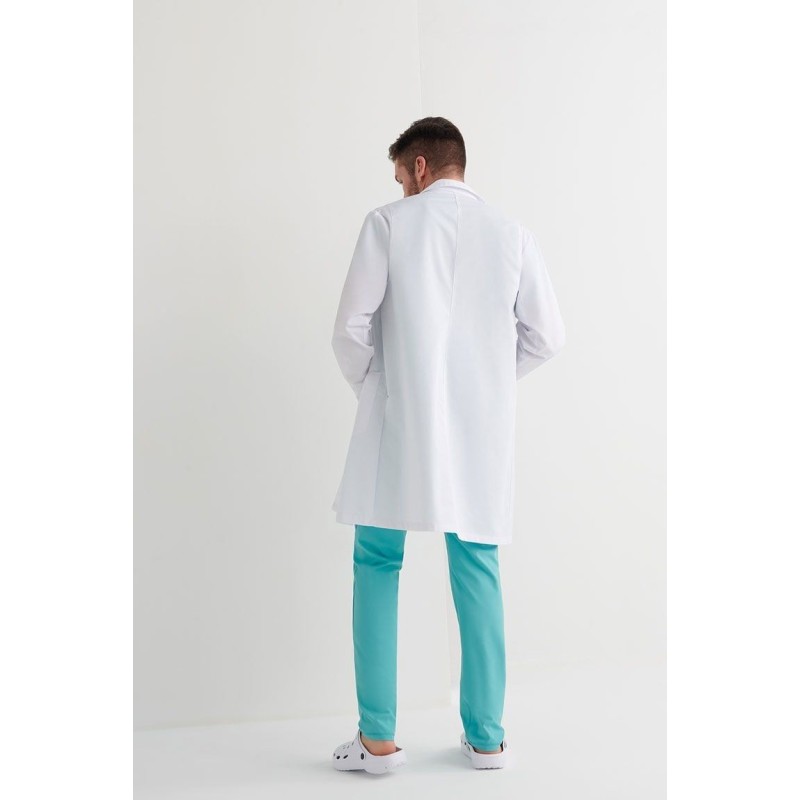 BATA HOMBRE BLANCA CON BOTONES
