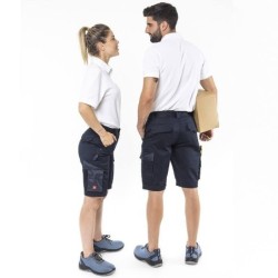 ⭐ BERMUDA MULTIBOLSILLOS UNISEX | Azules de Vergara