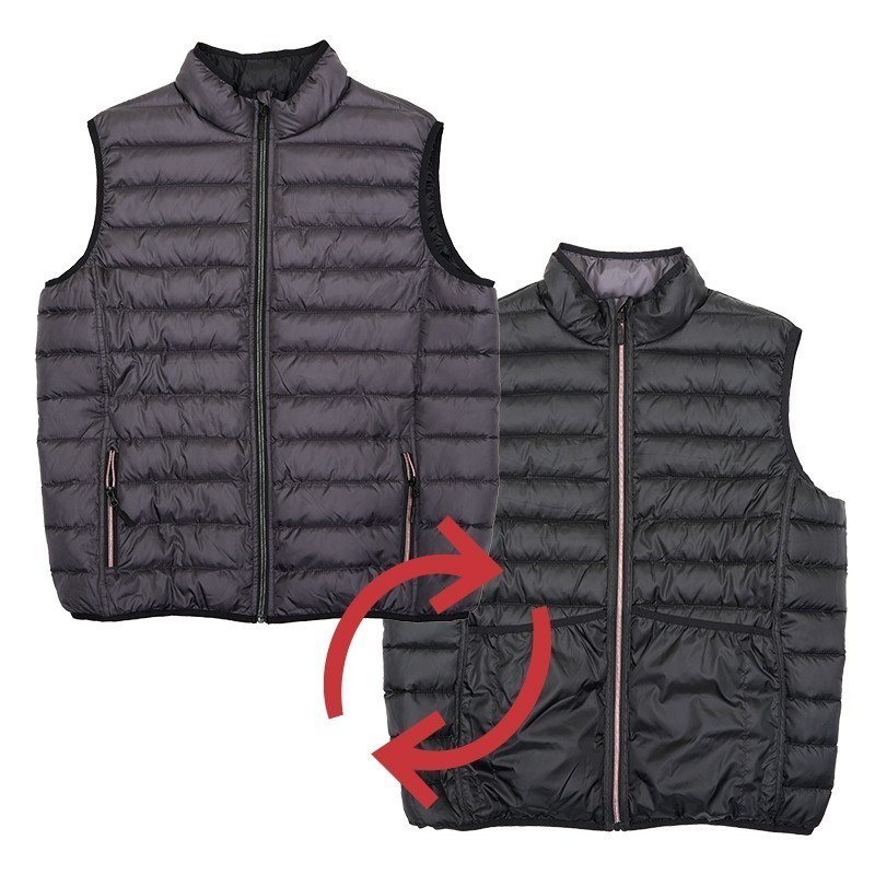 CHALECO REVERSIBLE ULTRA LIGERO