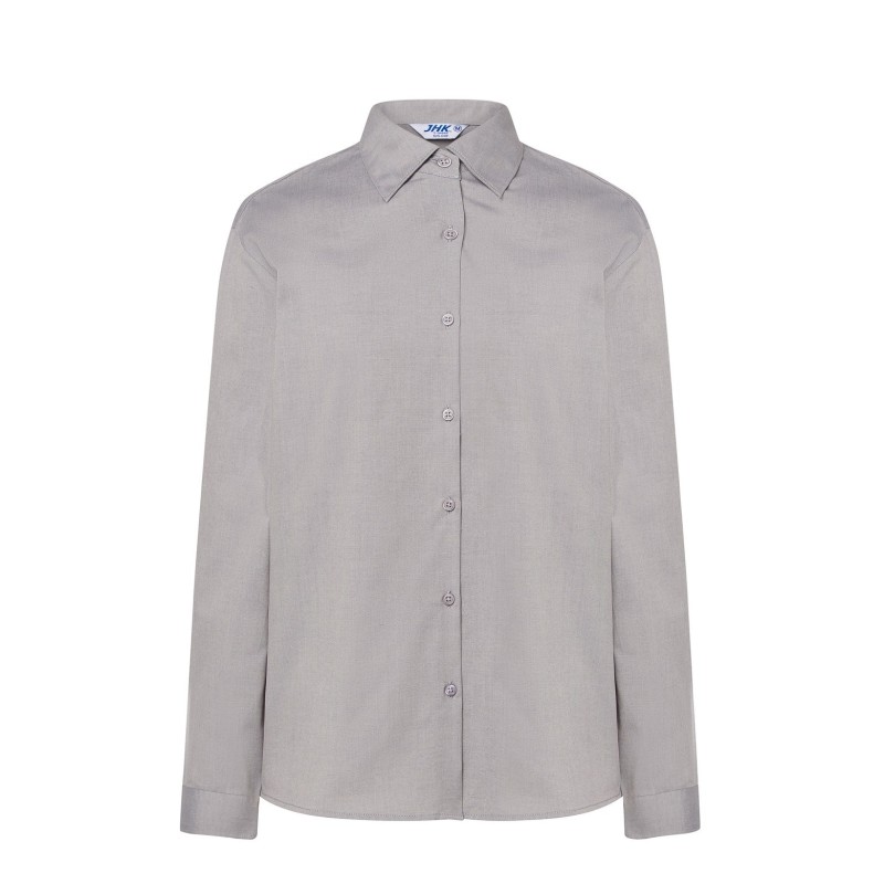 CAMISA MANGA LARGA OXFORD MUJER