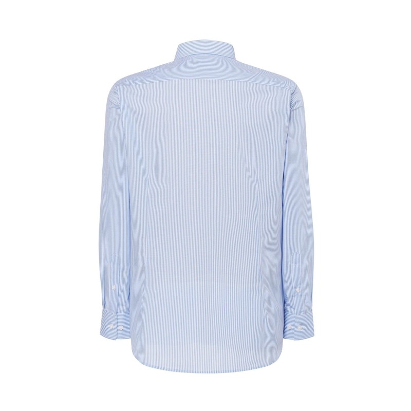 CAMISA CASUAL DE RAYAS MANGA LARGA