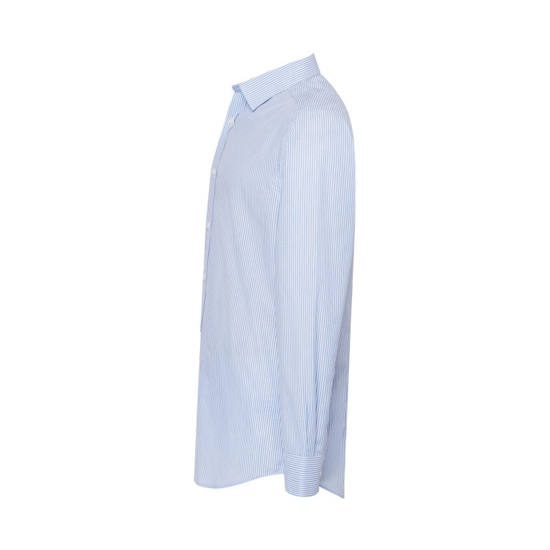 CAMISA CASUAL DE RAYAS MANGA LARGA